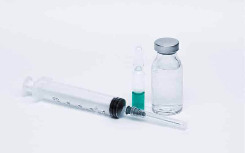 medecinal cosmetic ampoules jar vaccine