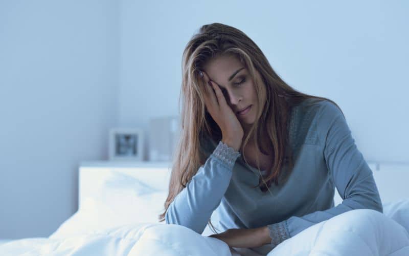 A hormonal imbalance can result in women feeling fatigued